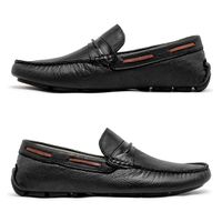 Mocassim Masculino Laroche Genova em Couro - Preto