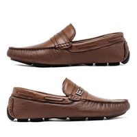 Mocassim Masculino Laroche Genova em Couro - Chocolate