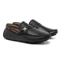 Mocassim Masculino Laroche Genova em Couro - Preto