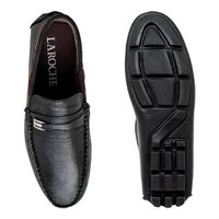 Mocassim Masculino Laroche Genova em Couro - Preto