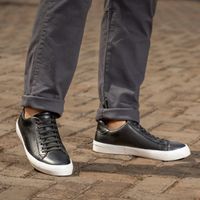 Sapatenis Masculino Golden em Couro - Preto