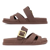 Sandália Feminina Laroche Helena - Marrom