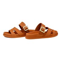 Sandália Feminina Laroche Helena - Caramelo