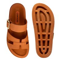 Sandália Feminina Laroche Helena - Caramelo