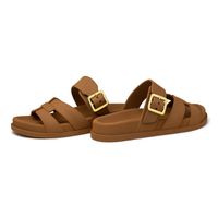 Sandália Feminina Helena - Nude + Brinde Short Praia