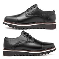 Sapato Casual Laroche Java Em Couro Legitimo - Preto E L
