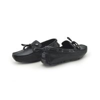 Mocassim Bali Infantil de Couro - Preto