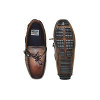 Mocassim Bali Infantil de Couro - Whisky