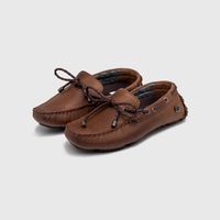 Mocassim Bali Infantil de Couro - Whisky