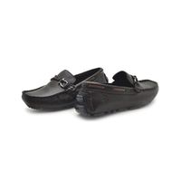 Mocassim Bali Infantil de Couro - Café