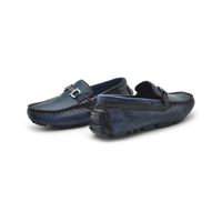 Mocassim Bali Infantil de Couro - Marinho