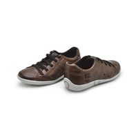 Sapatenis Caym Infantil Em Couro - Chocolate