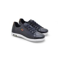 Sapatenis Infantil Pix em Couro - Royal