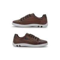 Sapatenis Infantil Pix em Couro - Brown