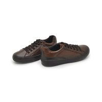 Sapatenis Stratus Infantil em Couro Marrom