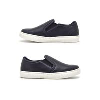 Slip On Yate Infantil Stratus em Couro Azul 