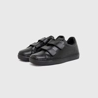 Sapatenis Stratus Infantil em Couro - Preto