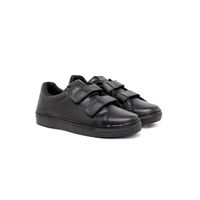 Sapatenis Stratus Infantil em Couro - Preto