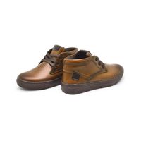 Sapatenis Stratus Infantil em Couro - Whisky
