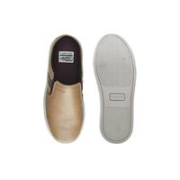 Slip On Yate Infantil Stratus em Couro - Areia