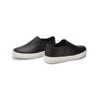 Slip On Yate Infantil Stratus em Couro - Preto