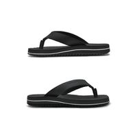 Chinelo Infantil Toledo em Couro - Preto