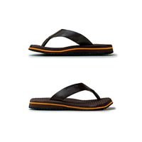 Chinelo Infantil Toledo em Couro - Café