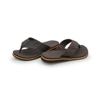 Chinelo Infantil Toledo em Couro - Café