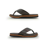 Chinelo Infantil Toledo em Couro - Café
