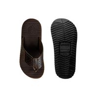 Chinelo Infantil Toledo em Couro - Mel