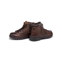 Bota Infantil Vacanza em Couro - Chocolate