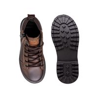 Bota Infantil Vacanza em Couro - Chocolate
