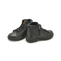 Bota Infantil Vacanza em Couro- Preto