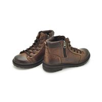 Bota Infantil Vacanza em Couro - Chocolate