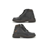 Bota Infantil em Couro Vacanza - Preto