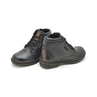 Bota Infantil em Couro Vacanza - Preto