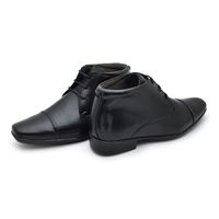 Sapato Social Fortaleza Couro - Preto 