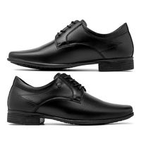 Sapato Social Fortaleza Couro - Preto