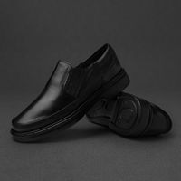 Sapato Comfort Lisboa em Couro - Preto