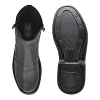 Bota Comfort Lisboa em Couro - Preto 