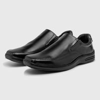 Sapato Masculino Laroche Confort em Couro - Preto