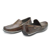 Mocassim Paraty de Couro - Chocolate
