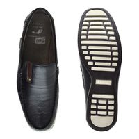 Mocassim Paraty Couro - Preto