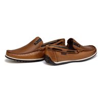 Mocassim Paraty de Couro - Conhaque E L