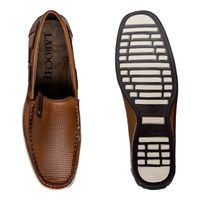 Mocassim Paraty de Couro - Conhaque E L