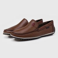 Mocassim Paraty em Couro - Chocolate