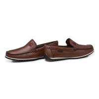 Mocassim Paraty em Couro - Chocolate