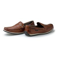 Mocassim Paraty de Couro - Brown