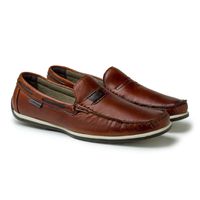Mocassim Paraty em Couro - Brown