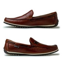 Mocassim Paraty em Couro - Brown
